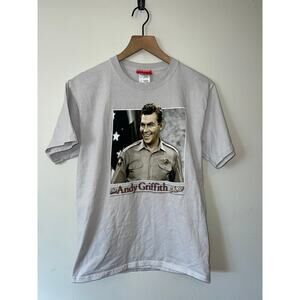 Vintage The Andy Griffith Show Shirt Graphic TV Gray Tee 2010s S Small